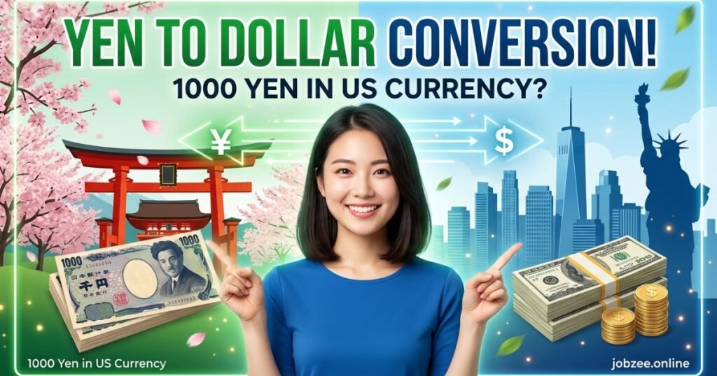 1000 Yen in US Currency