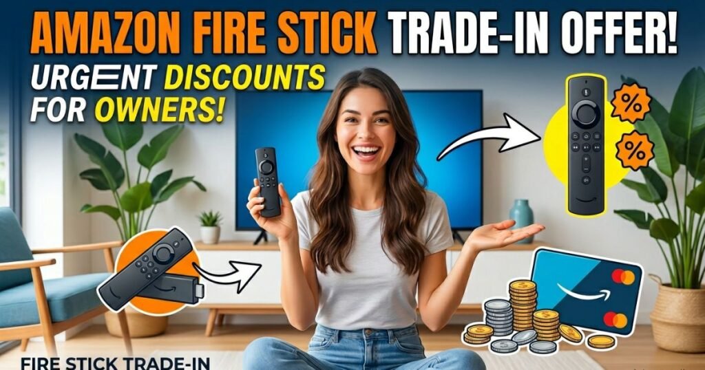 amazon urges fire stick owners to trade-in devices for discounts.​