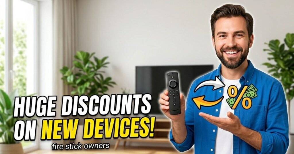 amazon urges fire stick owners to trade-in devices for discounts