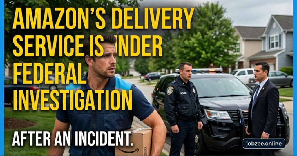 amazon's delivery service is under federal investigation after an incident.​