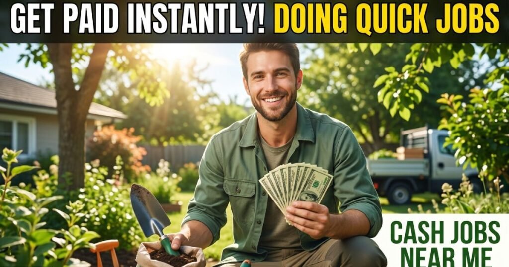 cash jobs near me
