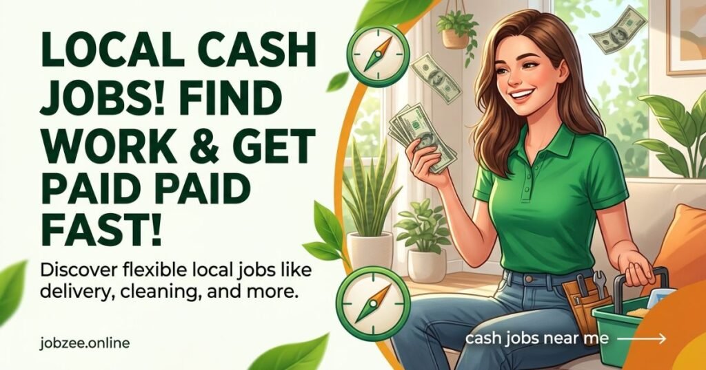 cash jobs near me