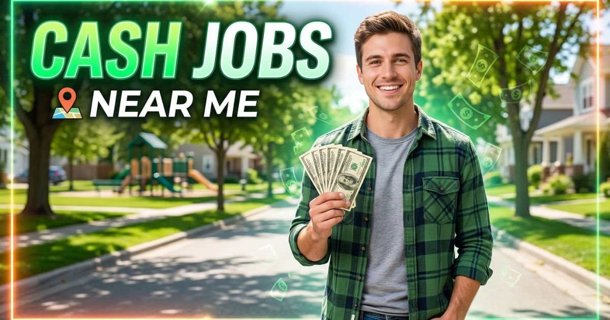 cash jobs near me