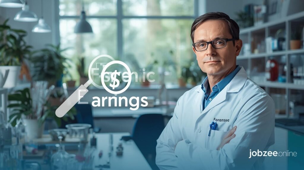 how much do forensics earn​