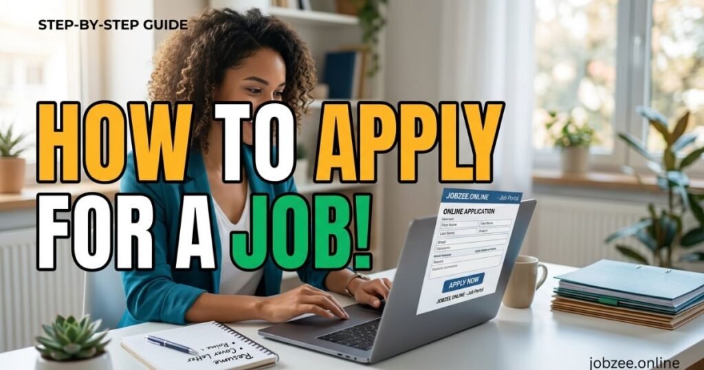 How to Apply Application for Job