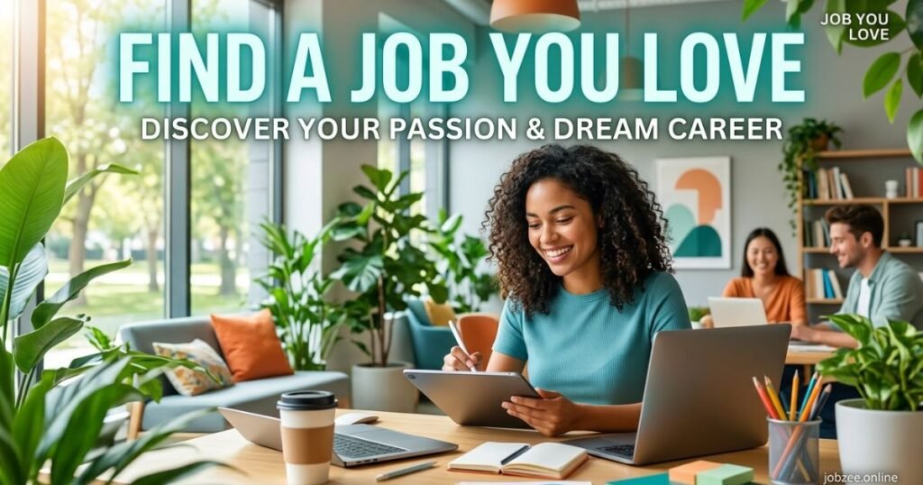 how to find a job you love
