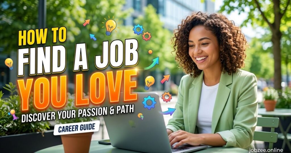how to find a job you love