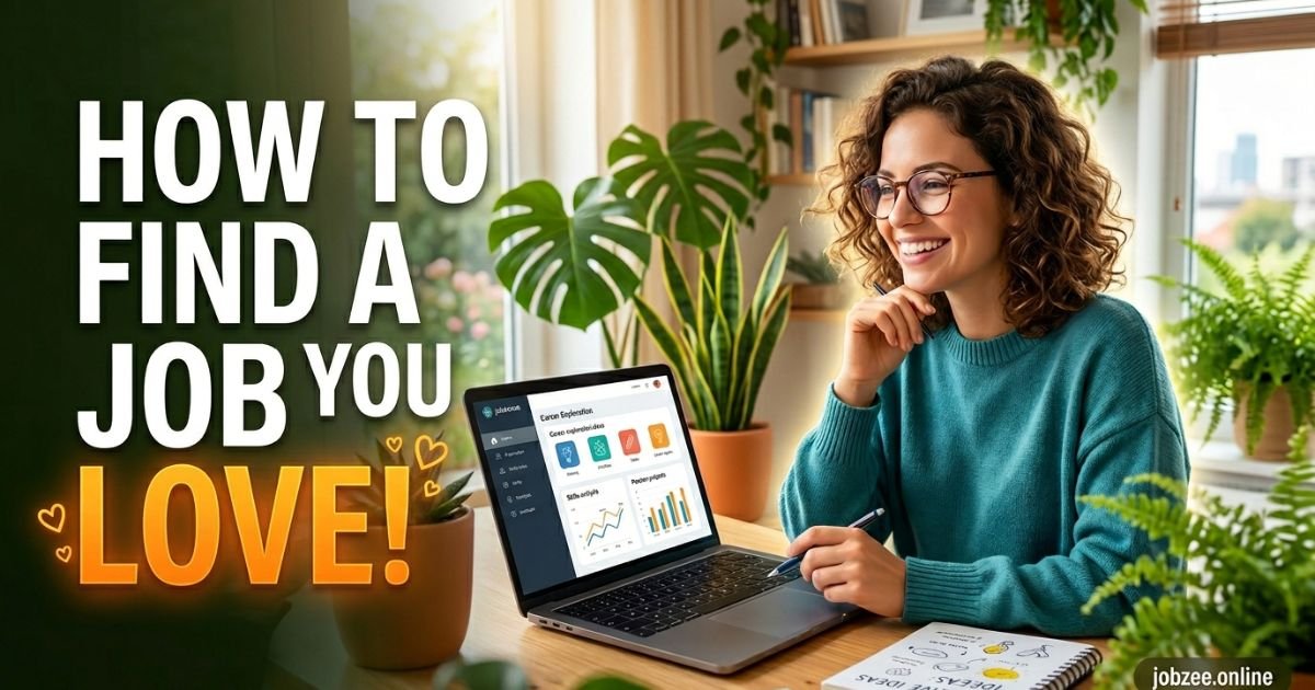 how to find a job you love