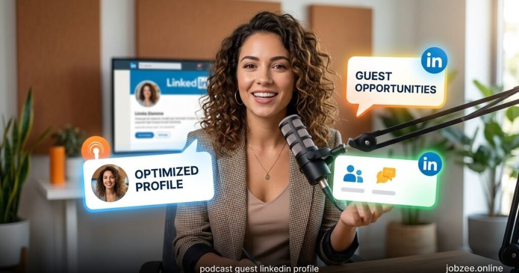 podcast guest linkedin profile​