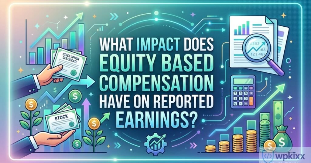 what impact does equity based compensation have on reported earnings​